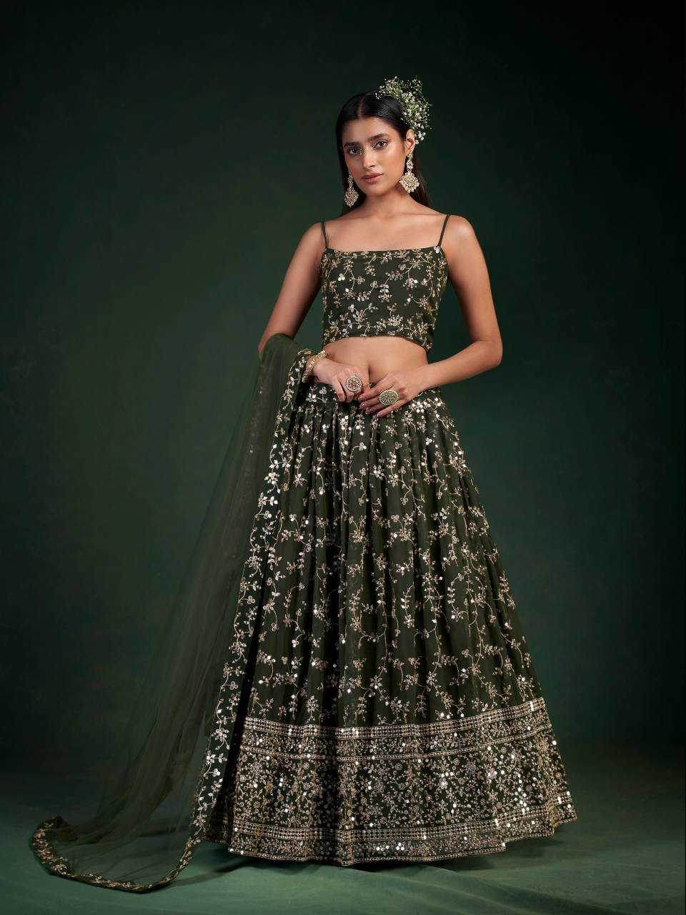 Georgette Sequins Engagement Outfit - MYLUXURY LANE ENTERPRISE
